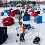 Winter in Wisconsin: Ice Fishing In Trempealeau County